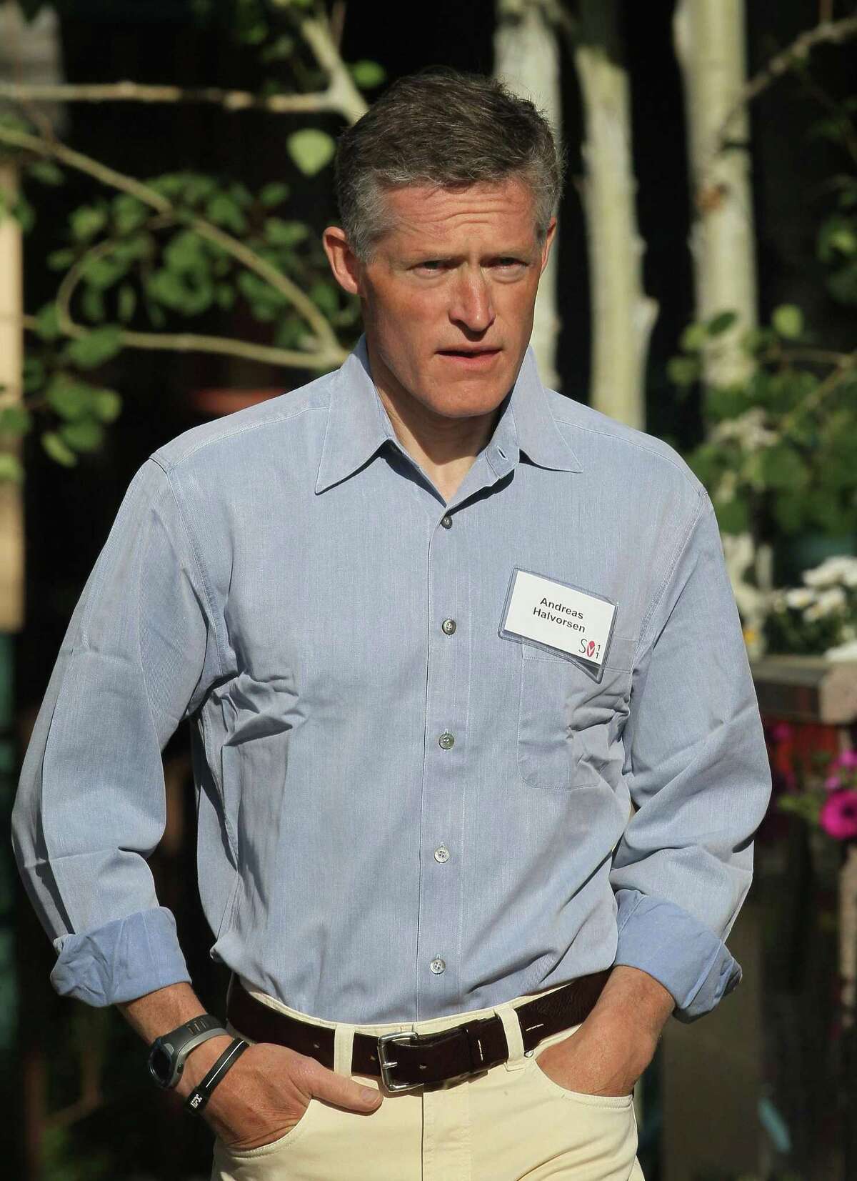 Viking Global Investors founder Andreas Halvorsen in July 2011 in Sun Valley, Idaho. (Photo by Scott Olson/Getty Images)