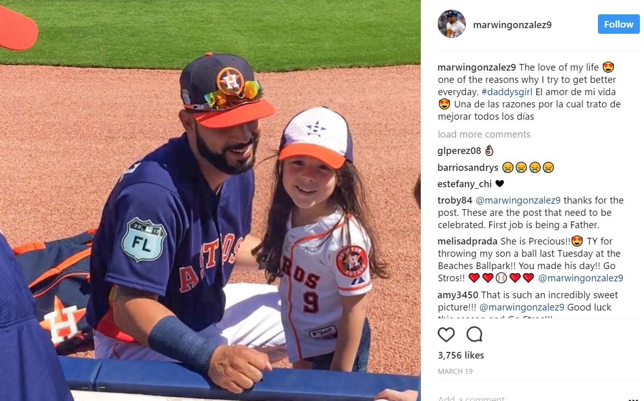 Houston's professional athlete dads being adorable with their kids