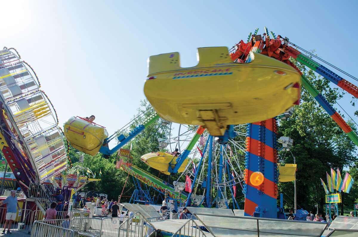 Carnival rides are just one of the attractions at the Glen Carbon Homecoming, which is scheduled Friday and Saturday in Old Town.
