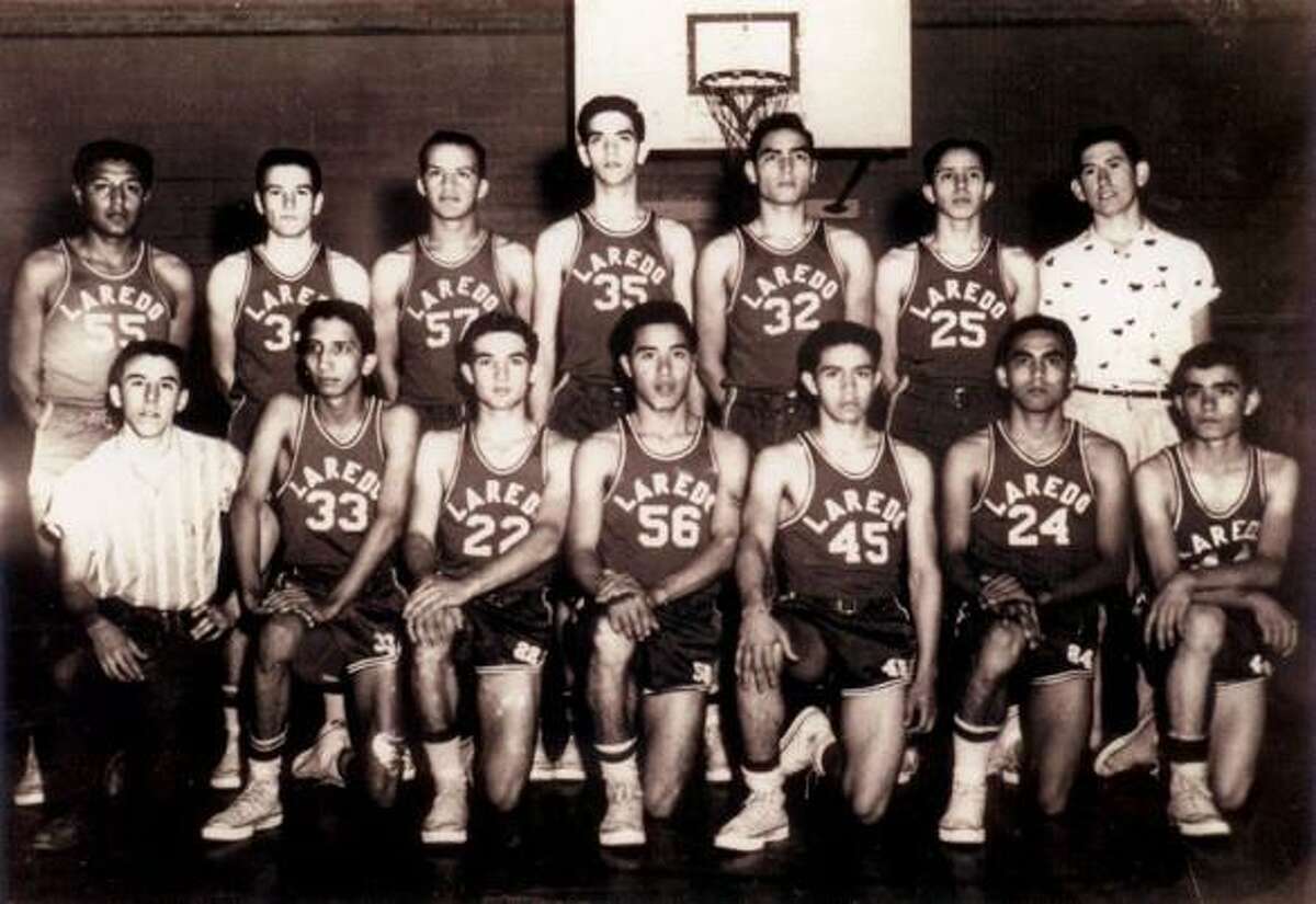 Ramiro Hernandez, No. 24, was part of the 1956 Martin basketball team that won the state title. The first and only team state championship in Laredo’s history.