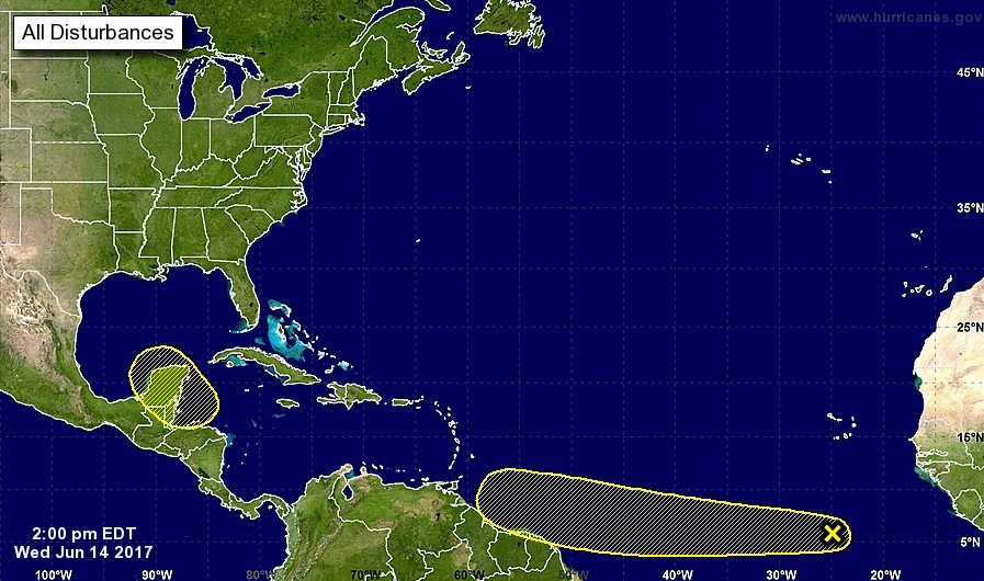 National Hurricane Center Watching Systems That Could Become Tropical ...