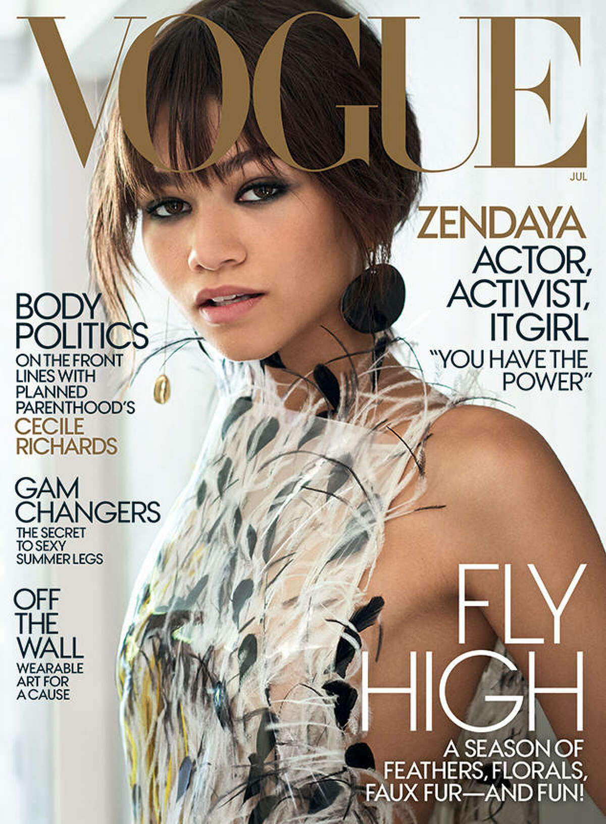 Zendaya scores first Vogue magazine cover