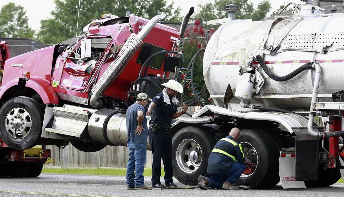 Hazmat Crash Shuts Down Rayford Road