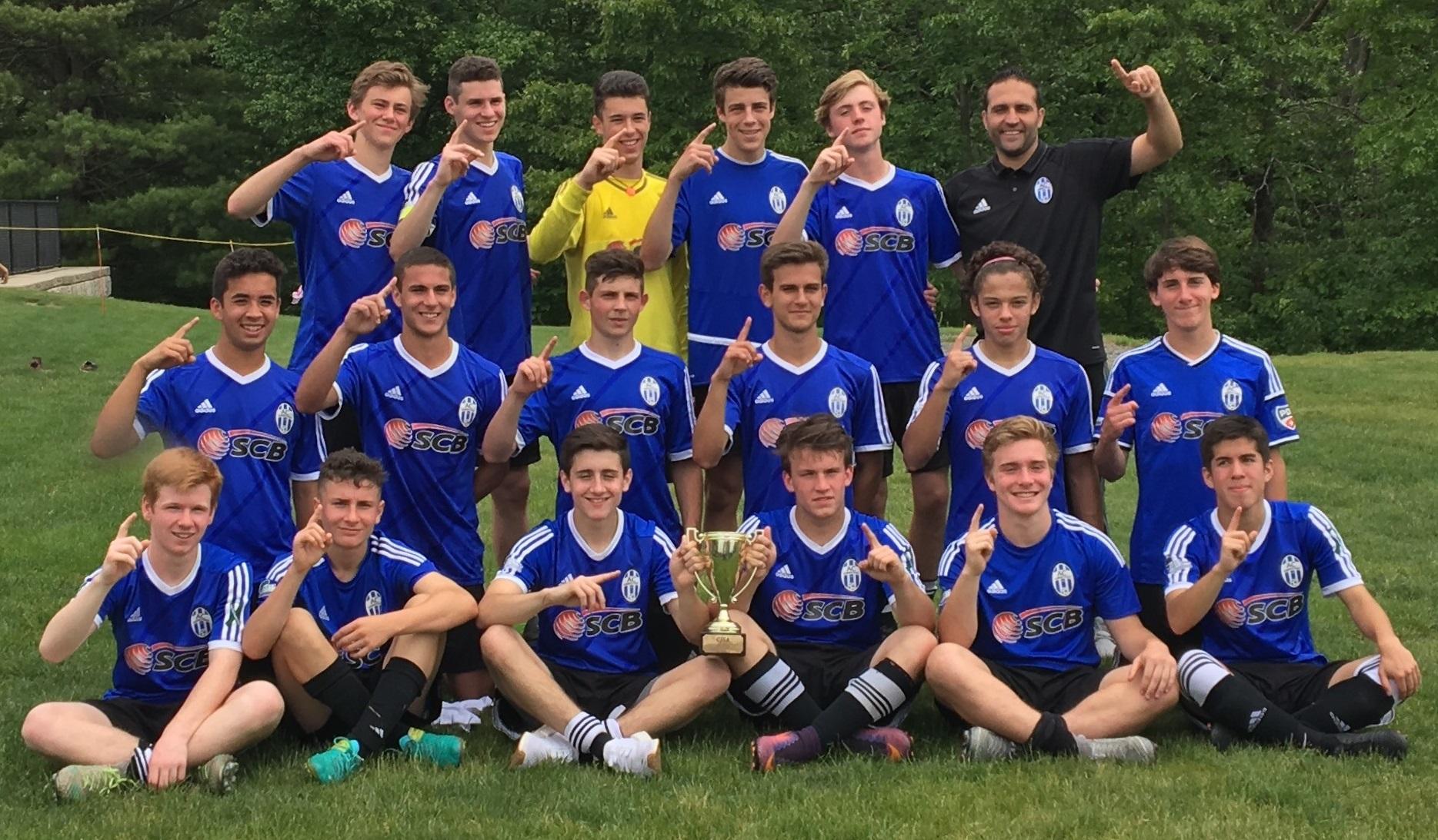 AC Connecticut U18 boys soccer team wins state title