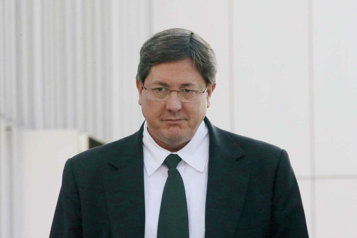 FILE - In this Jan. 21, 2015, file photo, polygamous sect leader Lyle Jeffs leaves the federal courthouse, in Salt Lake City. Polygamous sect leader Jeffs has been captured after being on the run for nearly a year. An FBI spokeswoman said Thursday, June 15, 2017, that Jeffs was arrested in South Dakota on Wednesday, June 14. (AP Photo/Rick Bowmer, File)