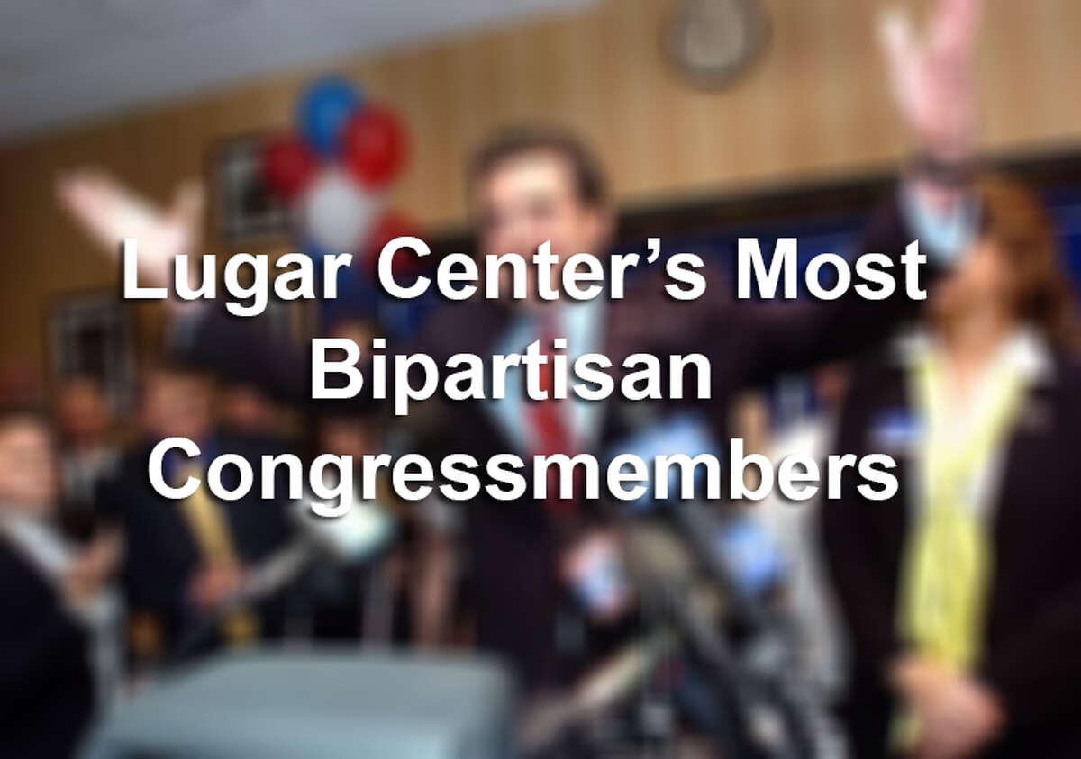 Keep clicking through this gallery to see the most bipartisan members of congress, according to the Lugar Center.
