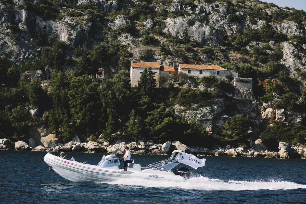 Beginning June 26, Uber will be offering on-demand speedboat service along the Croatian coastline. 