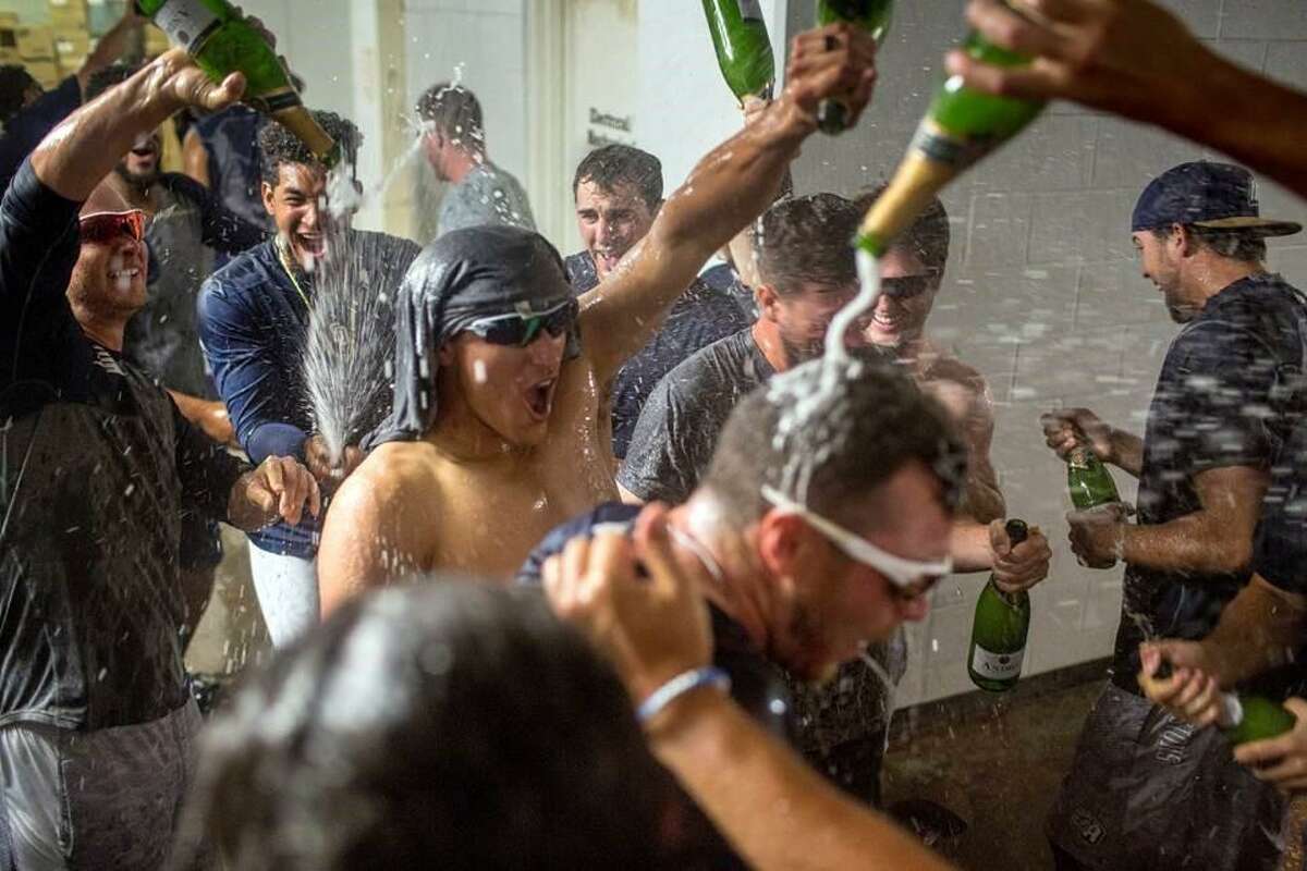 The San Antonio Missions broke out the bubbly to celebrate their first-half Texas League South Division crown after winning at Frisco 6-4 Thursday night.