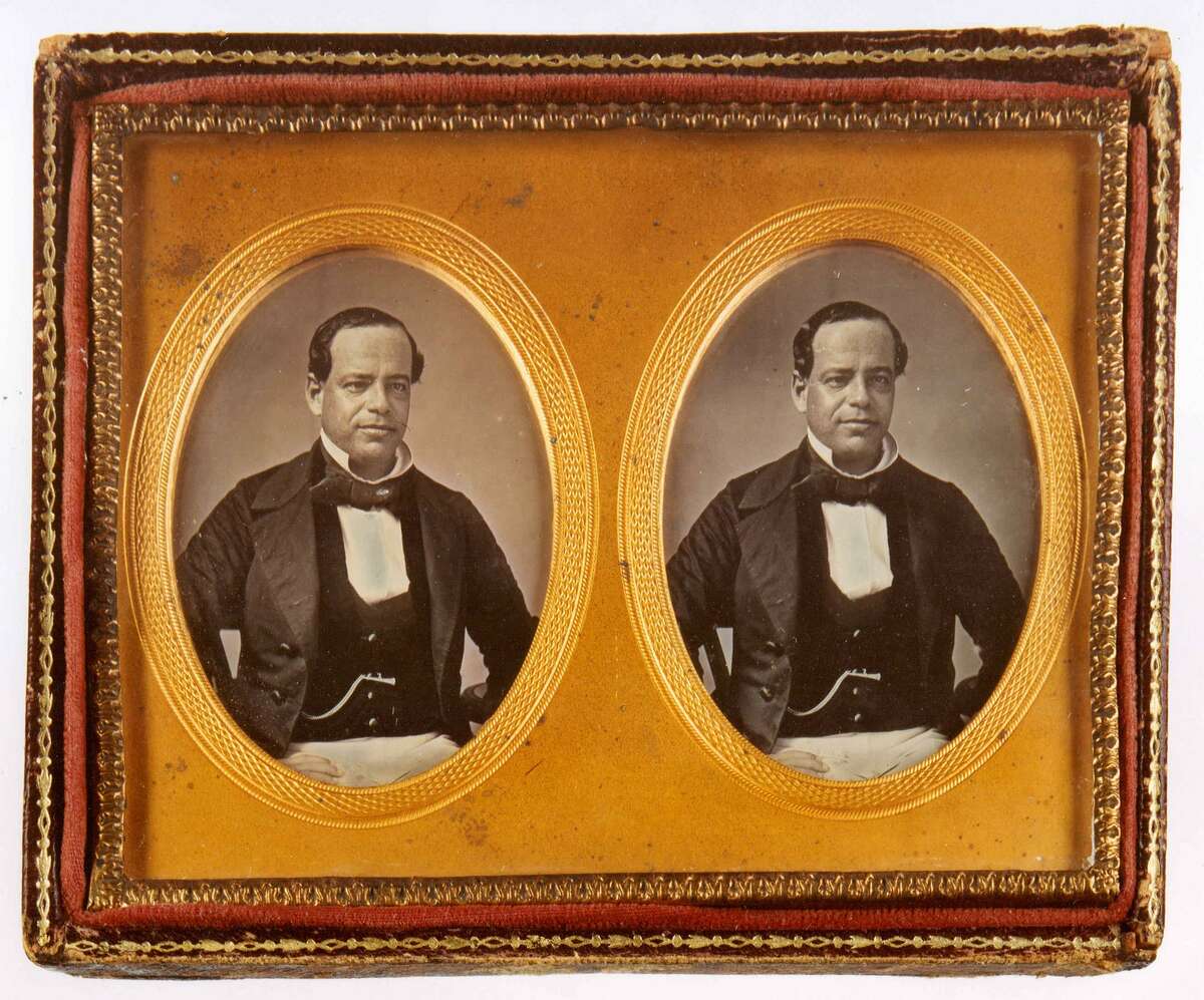 This unpublished photo of Mexican political leader Antonio López de Santa Anna (1794-1876) was among the items up for sale at the Austin Book, Paper & Photo Show in January 2008. At the time, it was valued at $75,000 to $100,000.