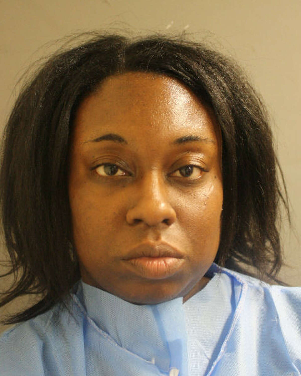 FILE - A mugshot of Laquita Lewis on June 18, 2017. Lewis is accused of stabbing and killing her 4-year-old daughter at a northwest Harris County apartment complex.
