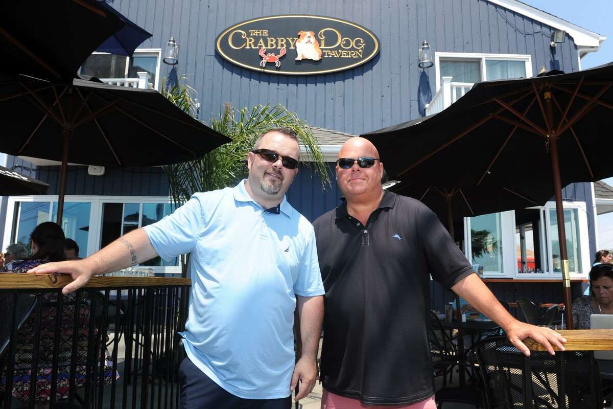 Niall O'Neill and Chris Delmonico of Crabby Dog Tavern, in Stratford, Conn. June 13, 2017.