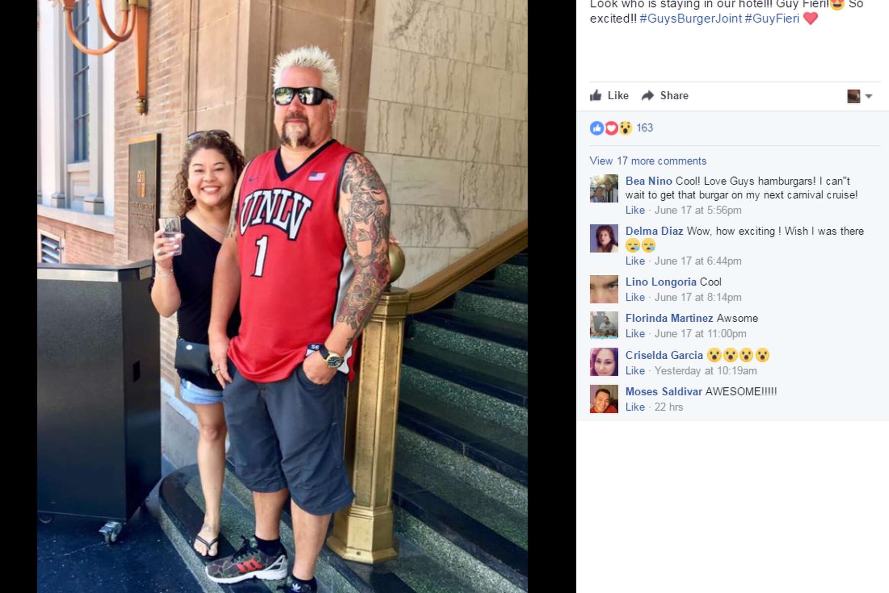 guy fieri sneaker shopping