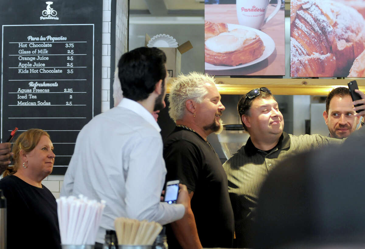 Food Network star Guy Fieri strolled through downtown San Antonio, which included a stop at La Panaderia on Houston Street, in June. At that time, Fieri stopepd at several destinations in the Southwest, posting about the adventures on social media using the hashtag #GuysFamilyRoadTrip.