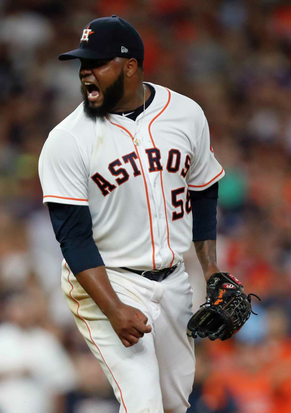Astros rookie Francis Martes had cause to get excited last week against the Rangers, whom he beat in his first big league start.