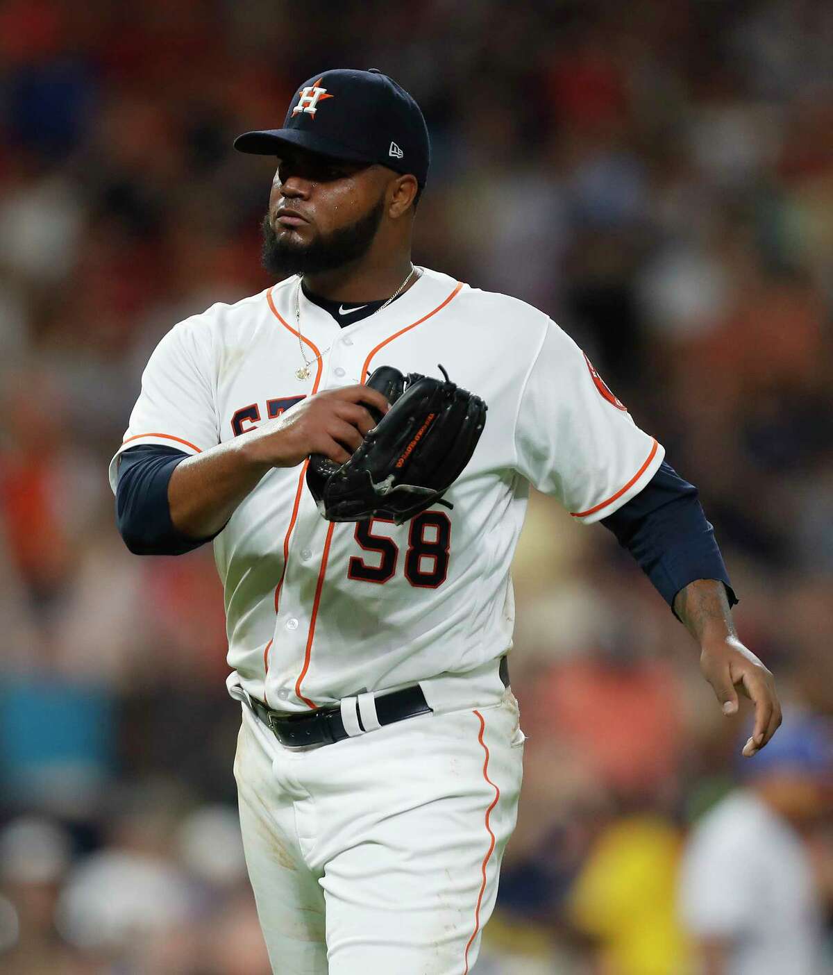 Francis Martes likes to emulate idol Johnny Cueto of the Giants, but the rookie hasn't gone "full Cueto" while with the Astros in the majors like he did in the minors.
