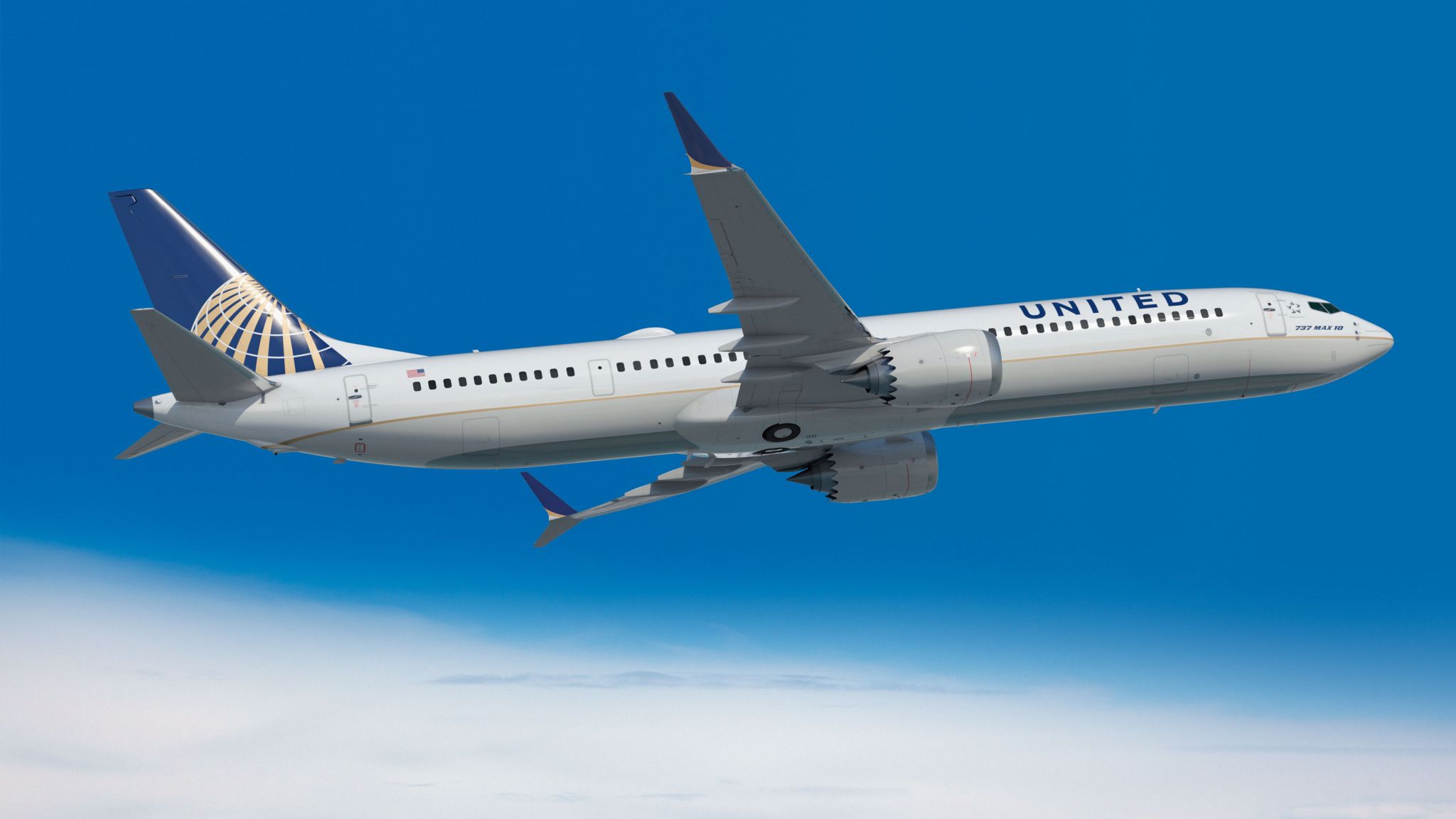 United Airlines places huge order for Boeing's new 737 MAX 10