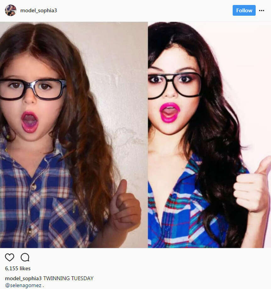 a utah 4 year old recreates actress selena gomez s most popular instagram photos to - selena gomez live instagram followers