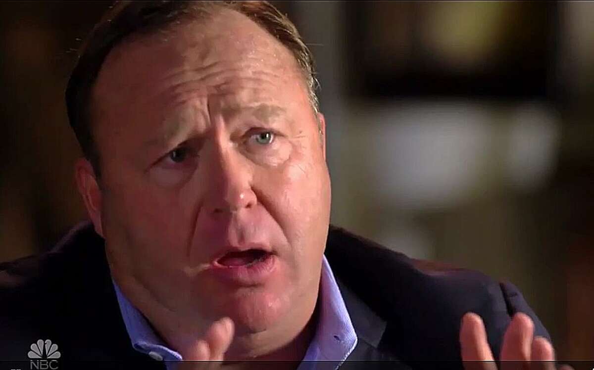 A guest on Infowars, hosted by Alex Jones (above), said Thursday that he believes NASA has child slave colonies on Mars.