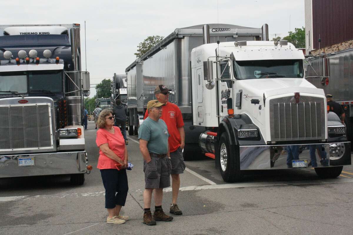 The Harbor Beach Truck Show recently rolled into town.