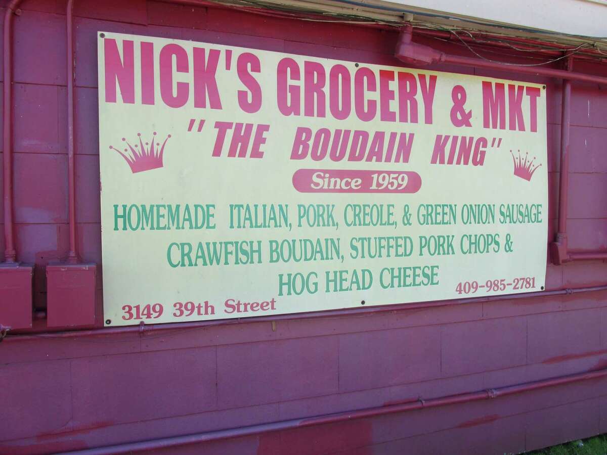Nick's Grocery is a long-standing - and still popular - Port Arthur grocery that specializes in Cajun items like boudin. The store opened in 1959.