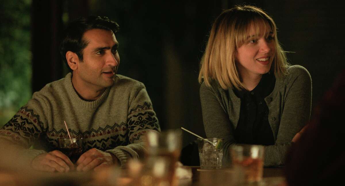Kumail Nanjiani and Zoe Kazan in a scene from "The Big Sick," opening at Bay Area theaters on Friday, June 30. Photo by Sarah Shatz. courtesy of Lionsgate.