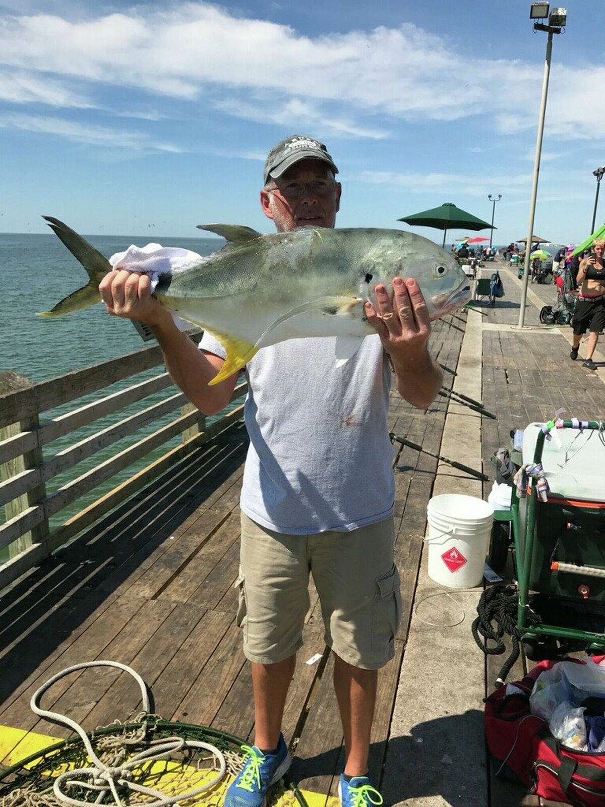 Anglers snare sharks other big catches at Galveston Fishing Pier 