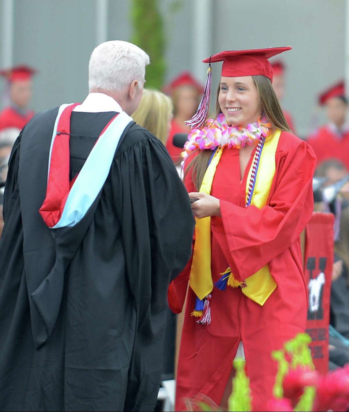 Fairfield Warde High School graduation