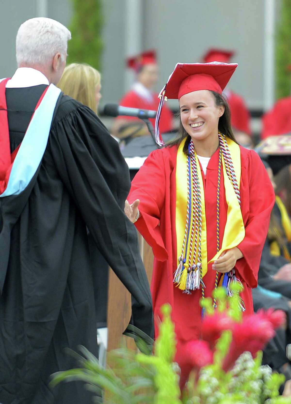 Fairfield Warde High School graduation