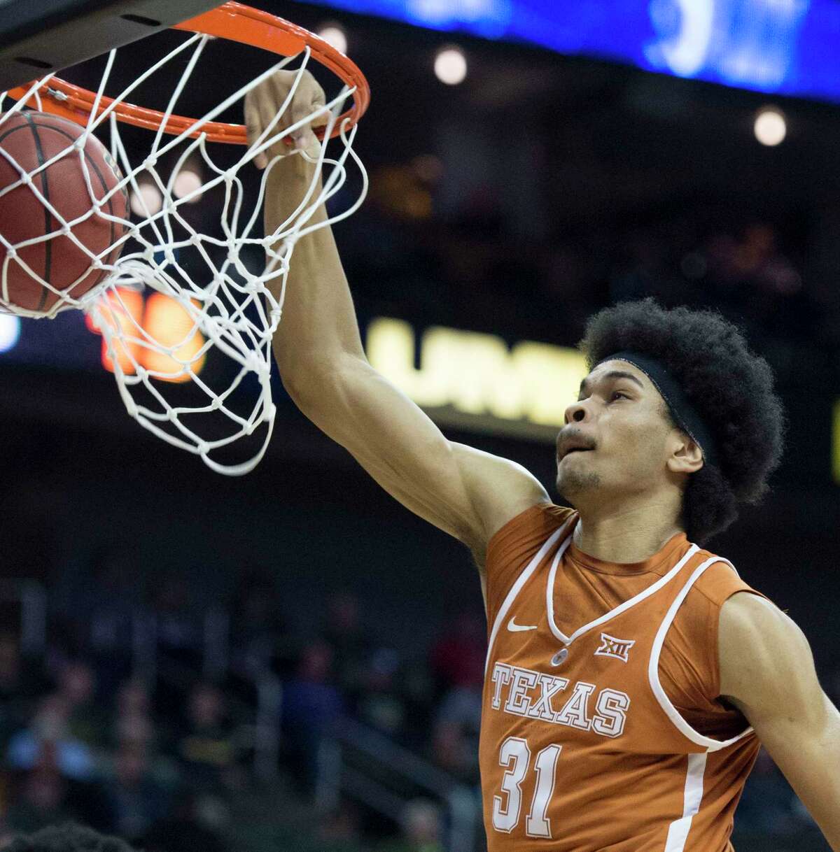 Texas' Jarrett Allen is being likened to Rockets center Clint Capela as a player who will need some time to work on his game and gain strength in order to excel in the NBA.