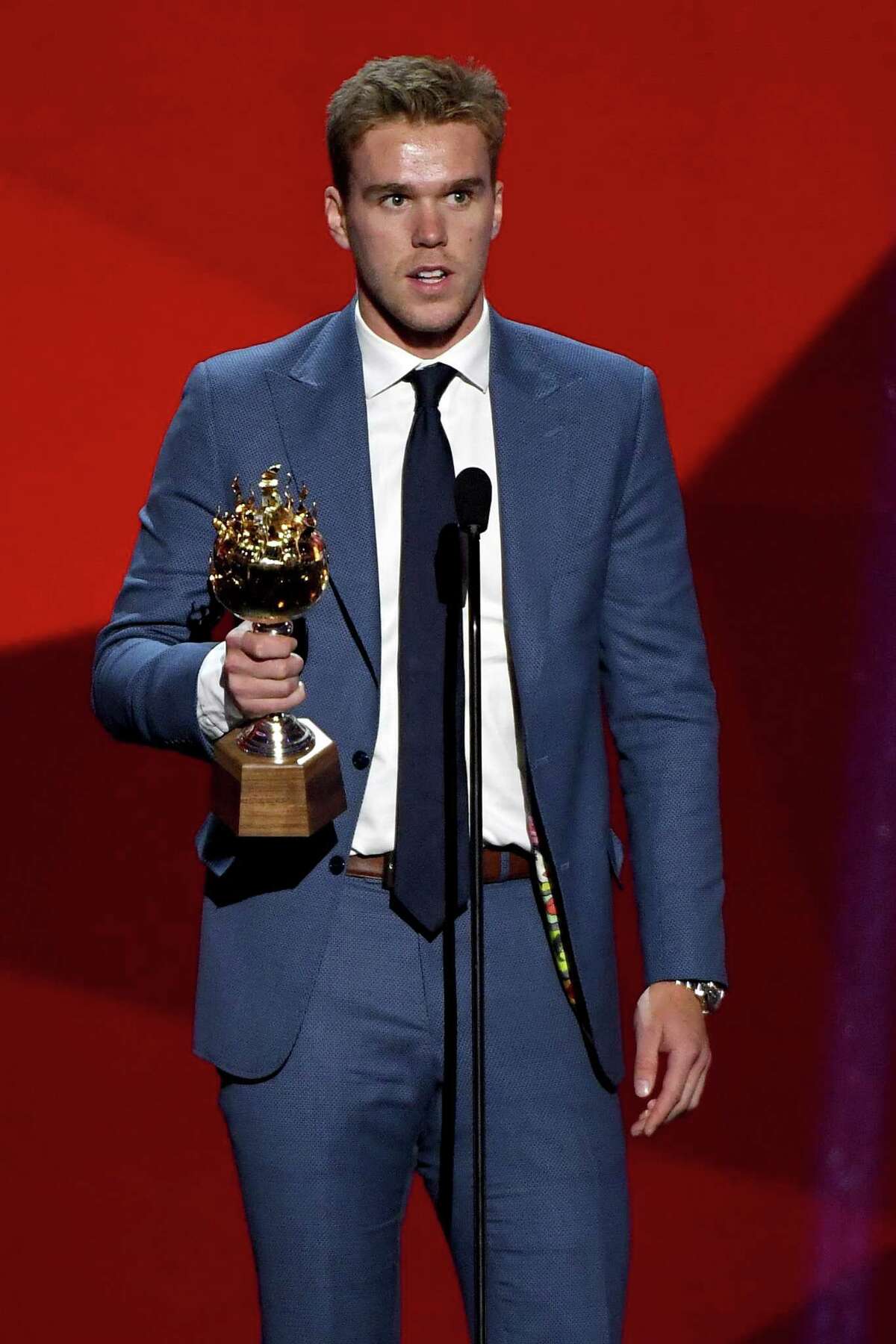 Edmonton's McDavid wins first Hart Trophy