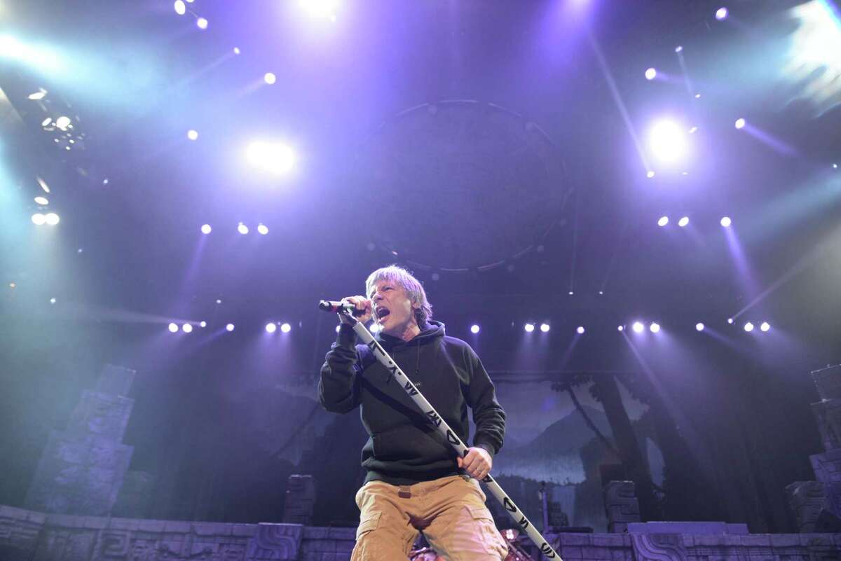 Iron Maiden brought its 'Book of Souls' to Houston's Toyota Center ...