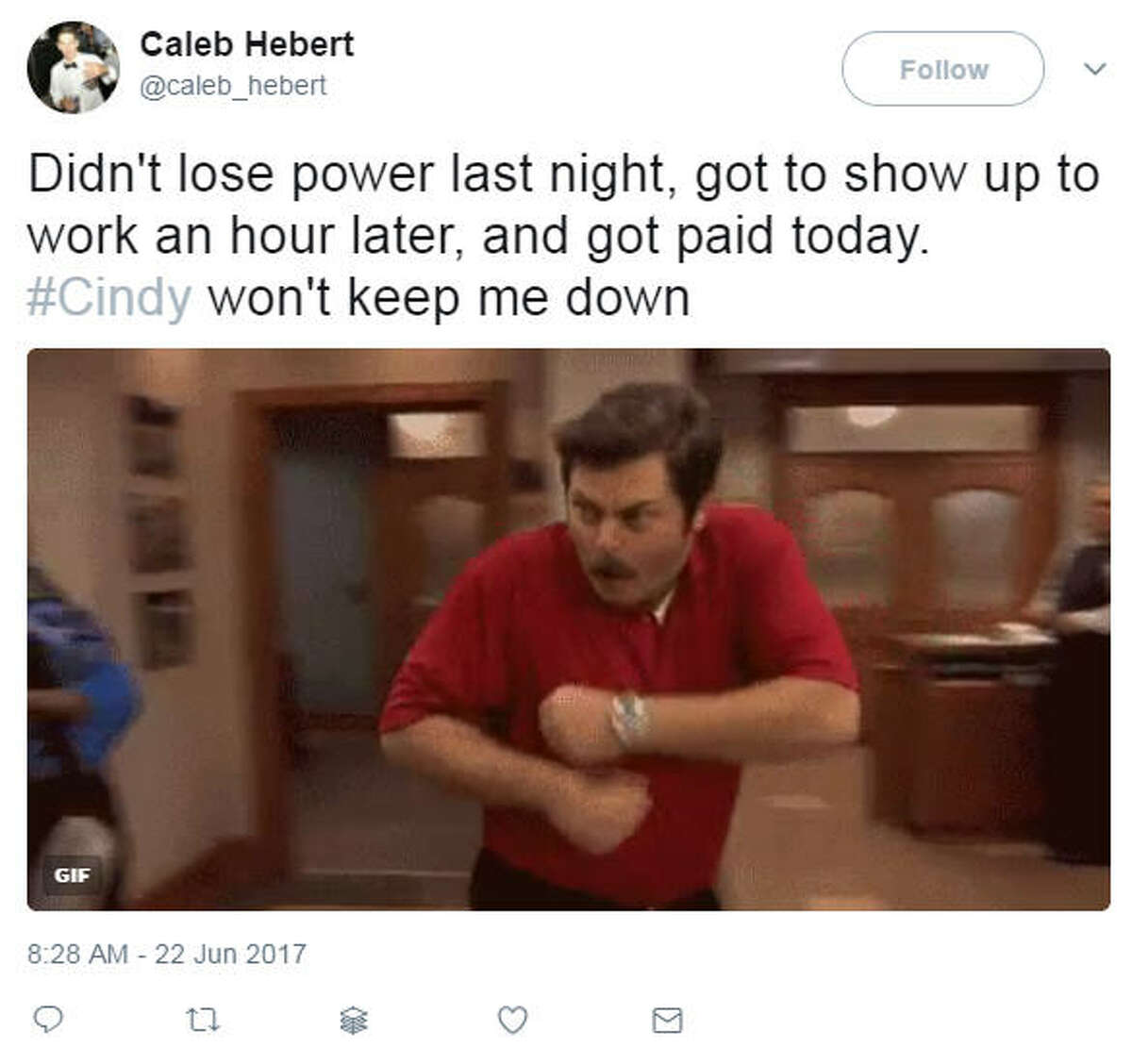 Social media users hilariously mock the lack of rain Tropical Storm