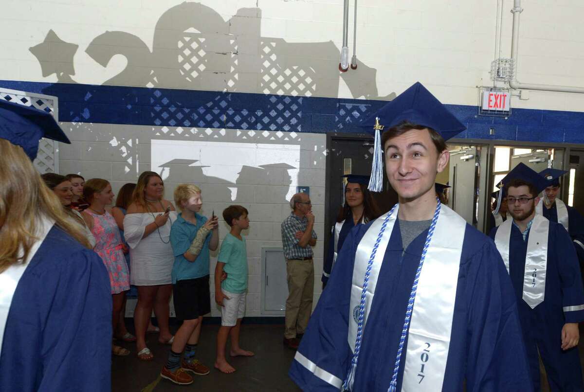 130th Commencement: Staples Class of 2017 sees an unprecedented speaker