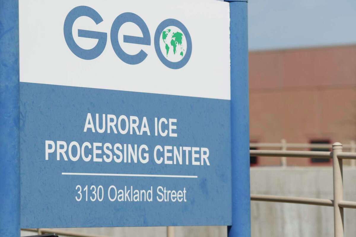 GEO Group runs this immigrant detention facility in Aurora, Colo. People once held in the privately run immigration detention center are challenging the system used to keep it clean and maintained. The pay is $1 a day.﻿