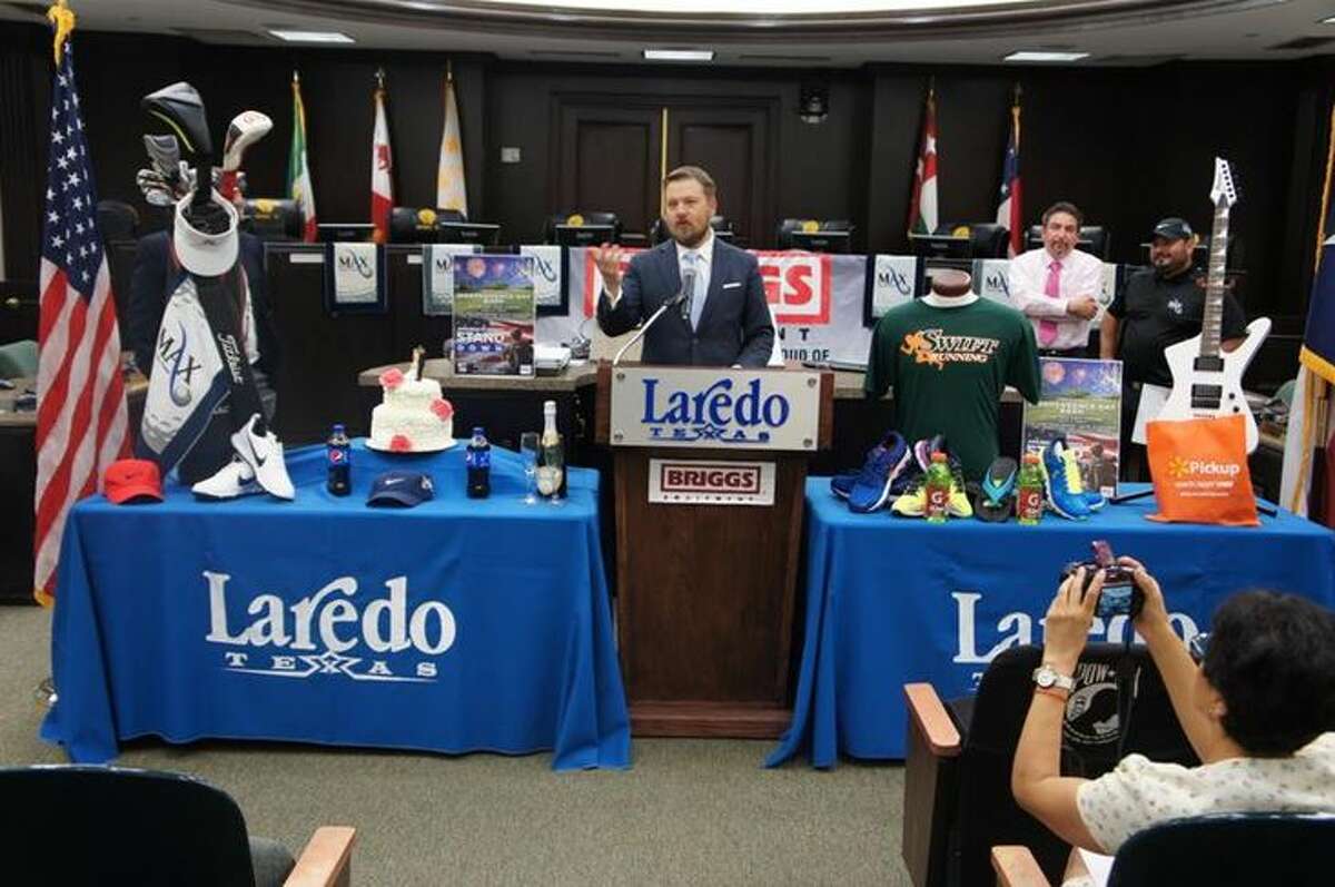 Laredo City Councilman George Altgelt describes the Independence Day Bash celebration that is scheduled for Saturday, July 1 at the Max A. Mandel Municipal Golf Course.