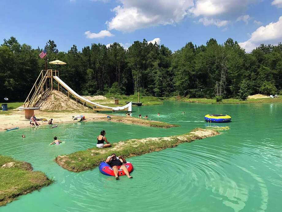 Conroe Backyard Waterpark Turns A Swimming Hole Into A Country Resort The Courier 9874