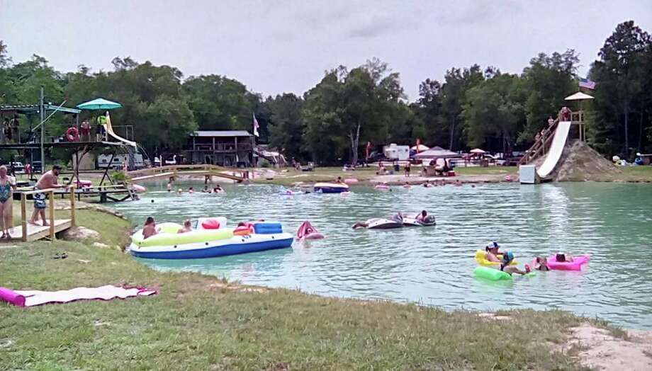 Conroe Backyard Waterpark Turns A Swimming Hole Into A Country Resort The Courier 1091