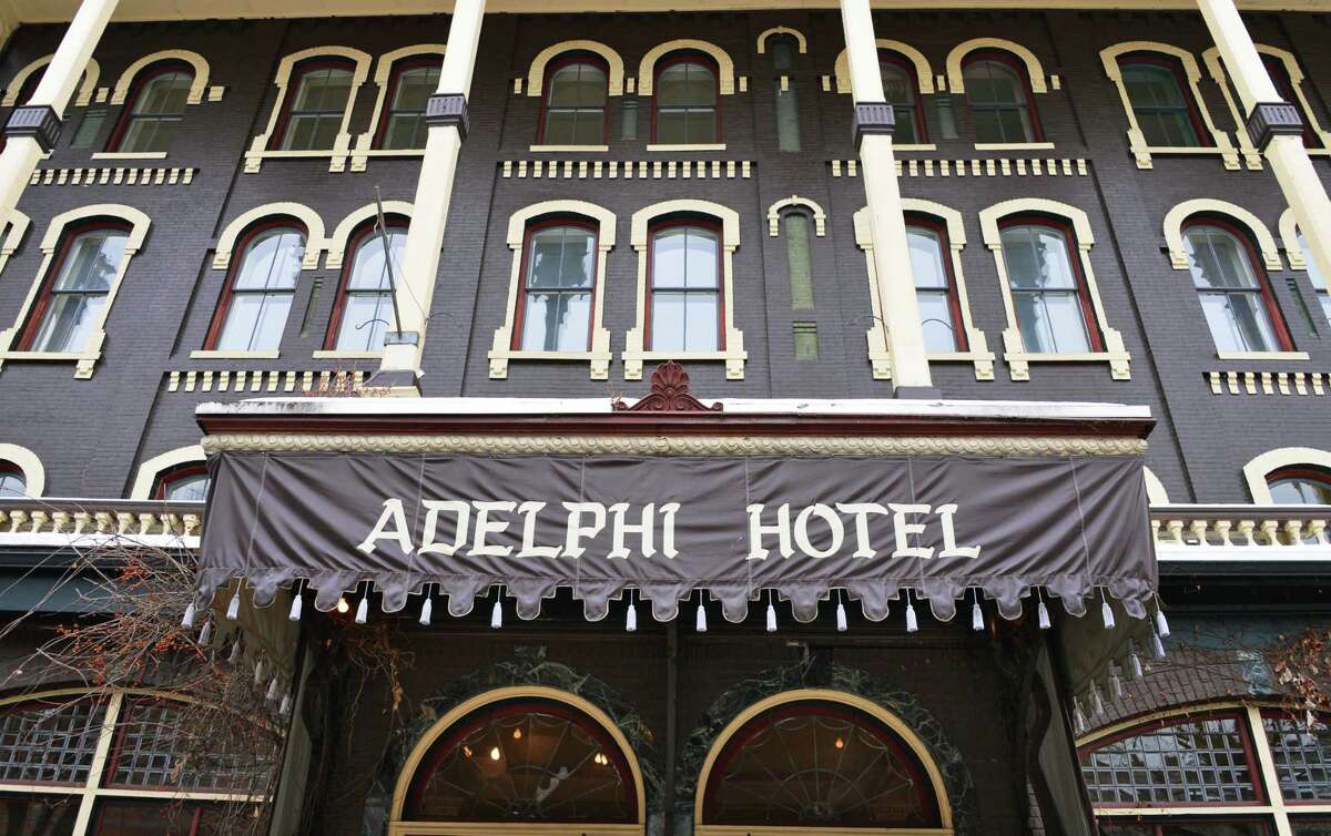 The Adelphi Hotel in Saratoga Springs hosts a pre-renovation estate sale on Wednesday, Jan. 9, 2012. (John Carl D'Annibale / Times Union archive)