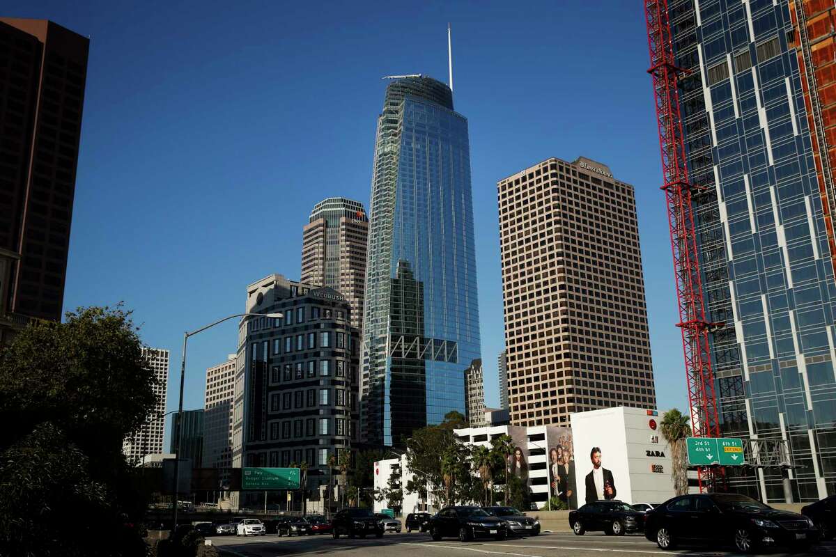 Tallest building west of Mississippi River opens in Los Angeles