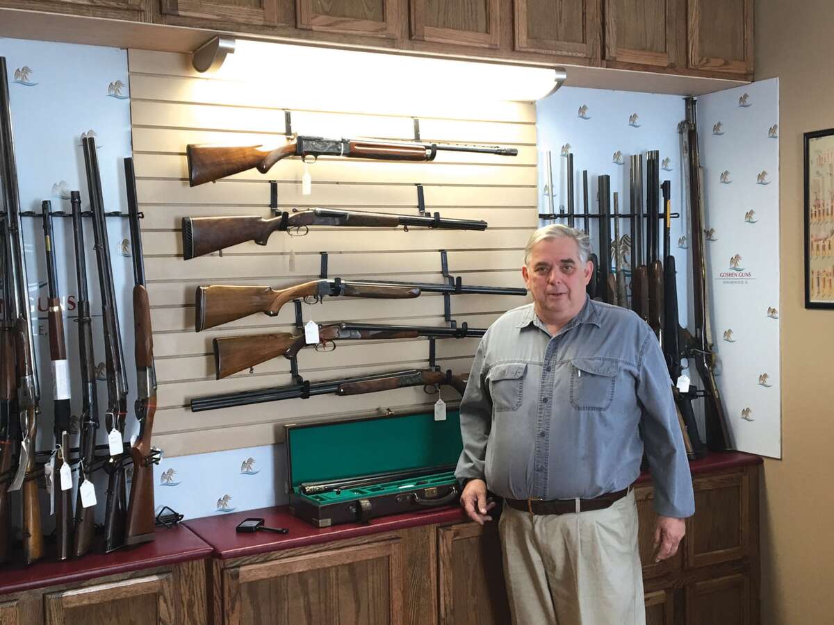 Gun dealer sees his inventory as "art"
