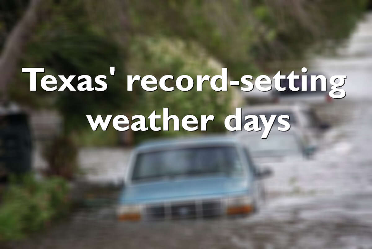 Keep going for a look at the events that broke weather records in Texas.