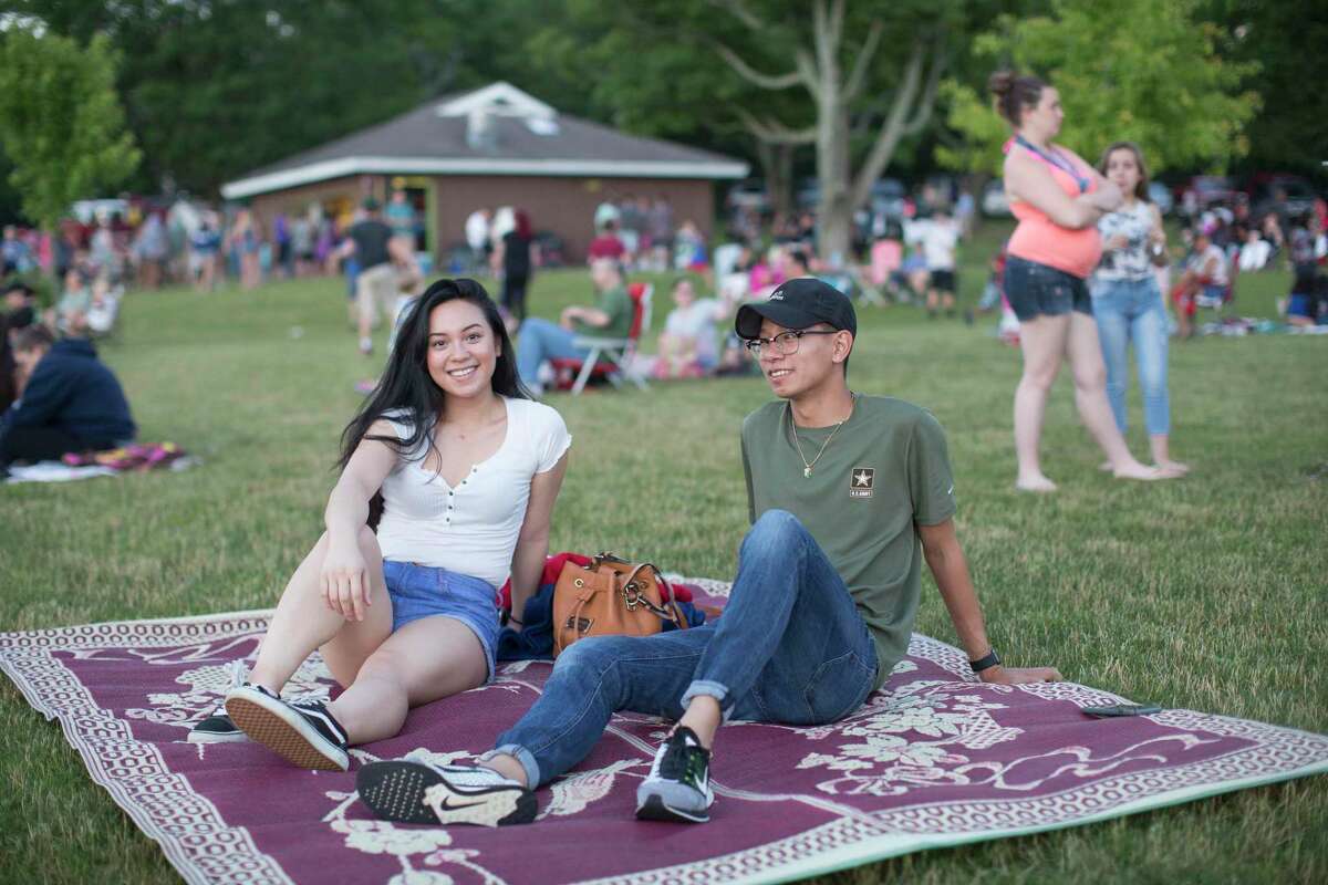 In Photos Fireworks over Candlewood Lake in Danbury