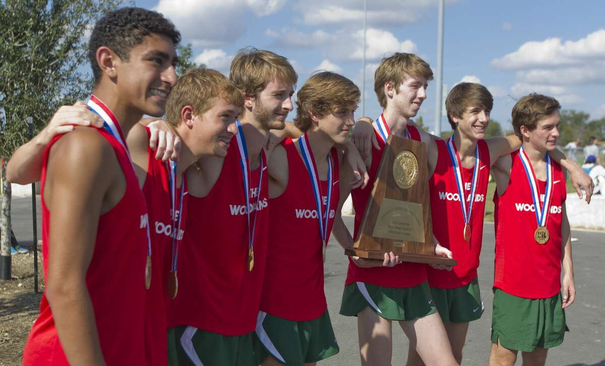 The Woodlands defended their team title to earn the program's 19th state overall championship during the UIL state cross country championships at Old Settlers Park Saturday, Nov. 12, 2016, in Round Rock.