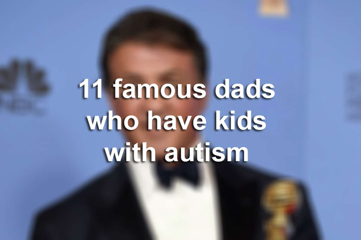 Click through this gallery to see 11 famous dads who have kids with autism.