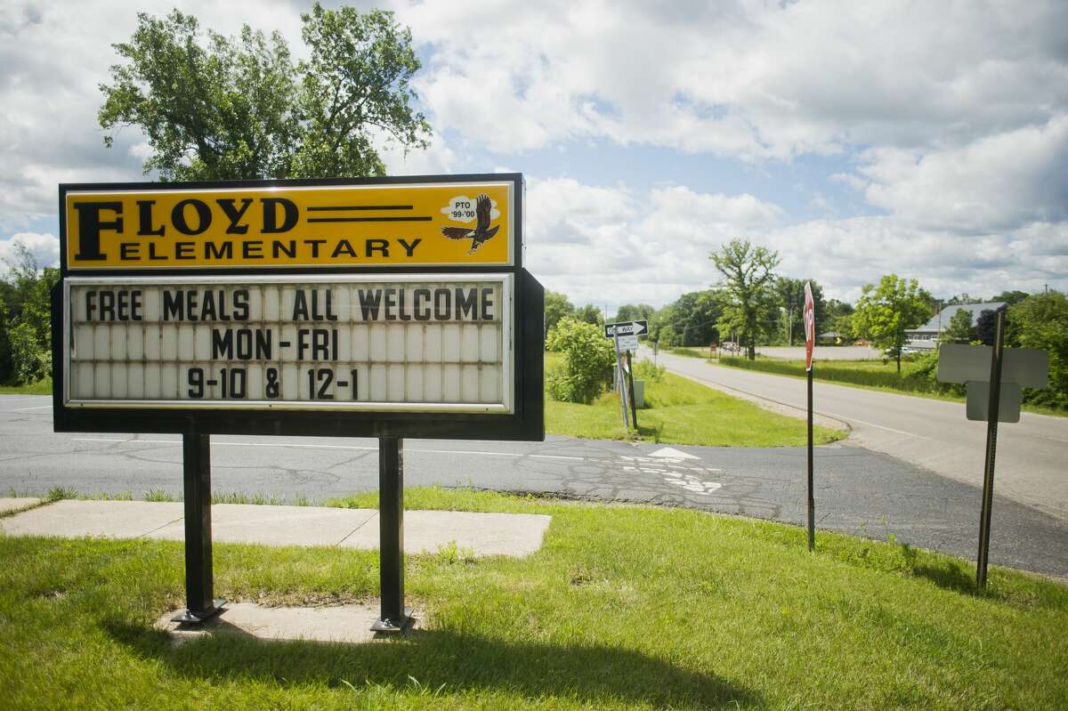 Floyd Elementary is offering free meals Monday through Friday from 9 a.m. until 10 a.m. and from noon until 1 p.m.