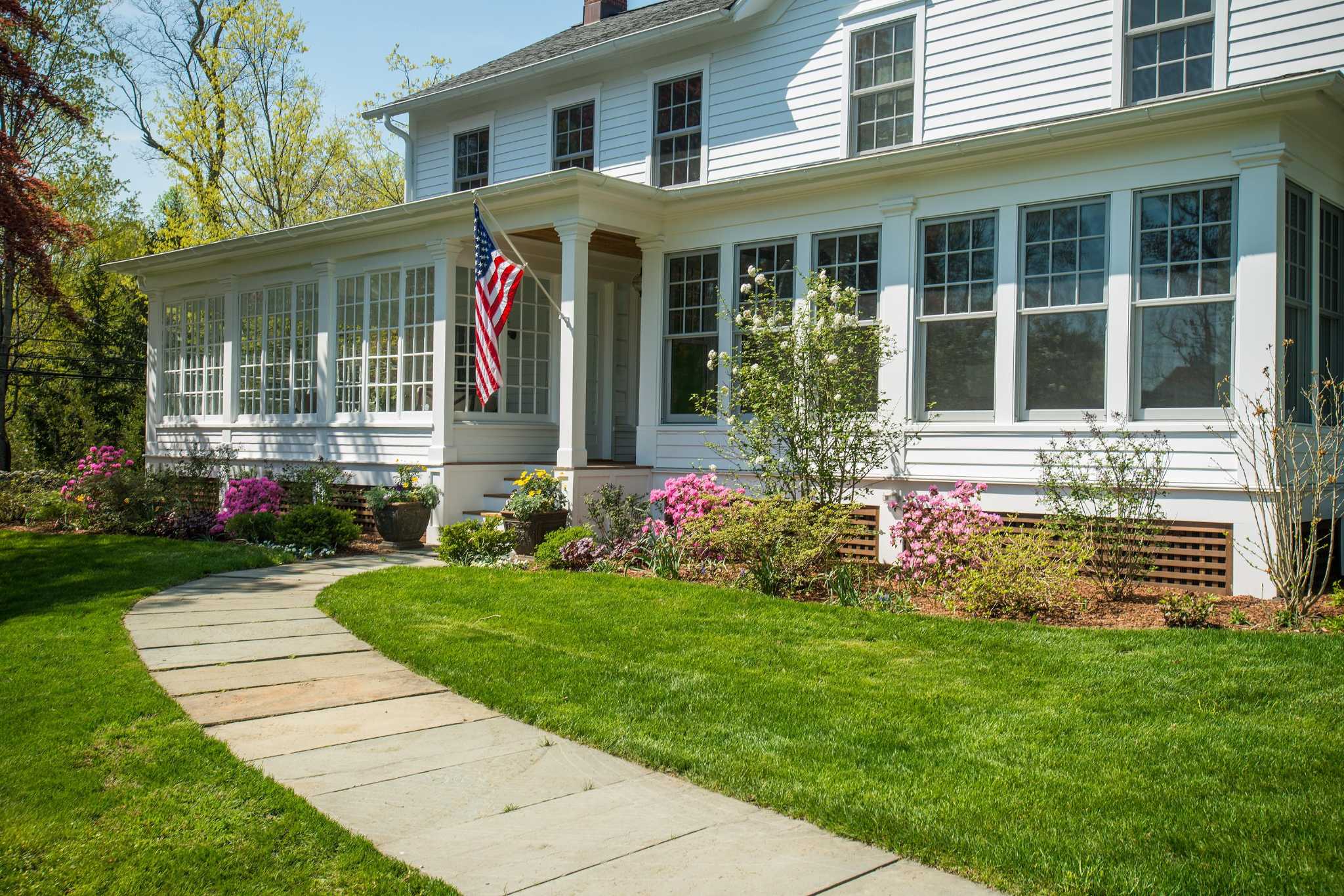 On the Market Idyllic Darien landmark, originally 1800'S farmhouse