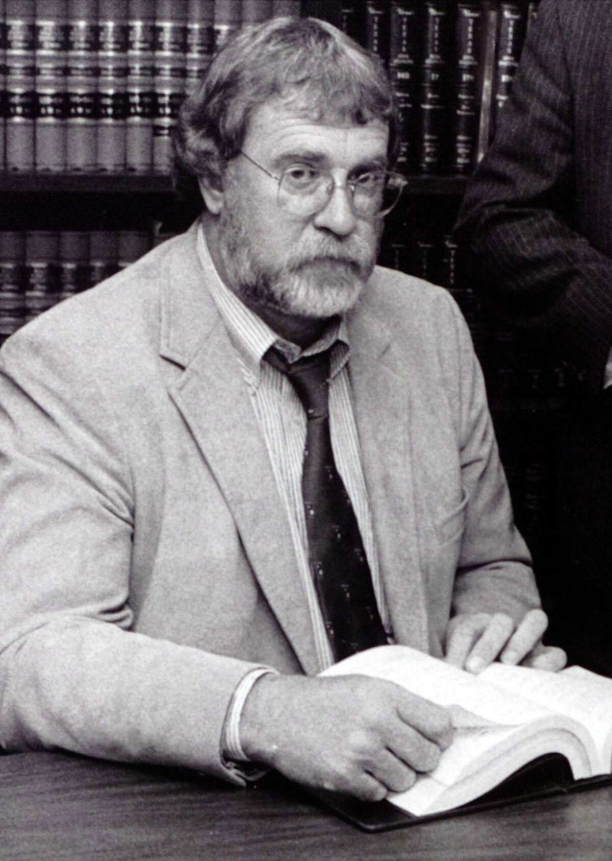 Attorney C. Haden "Sonny"Cribbs in his office in 1986. Enterprise file photo