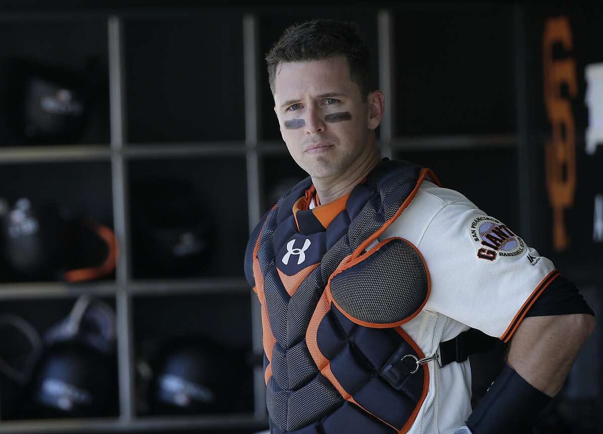 San Francisco Giants catcher Buster Posey says many younger players are "taking a more aggressive hack with two strikes, which is going to lead to more balls hit harder."