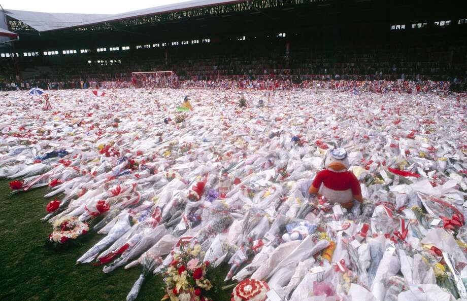 Scenes From 1989 Hillsborough Stadium Disaster In Sheffield, England ...