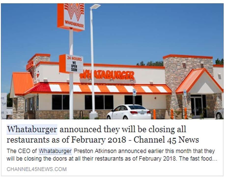 Whataburger Sets The Record Straight After Fake News Of Restaurants Social Media Users Fell Victim To A Vicious Prank On Wednesday That Led People Believe